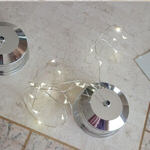 Fairy-light strands  L.E.D. ...on/off Switch On Timer, (C batteries) needed,NEW